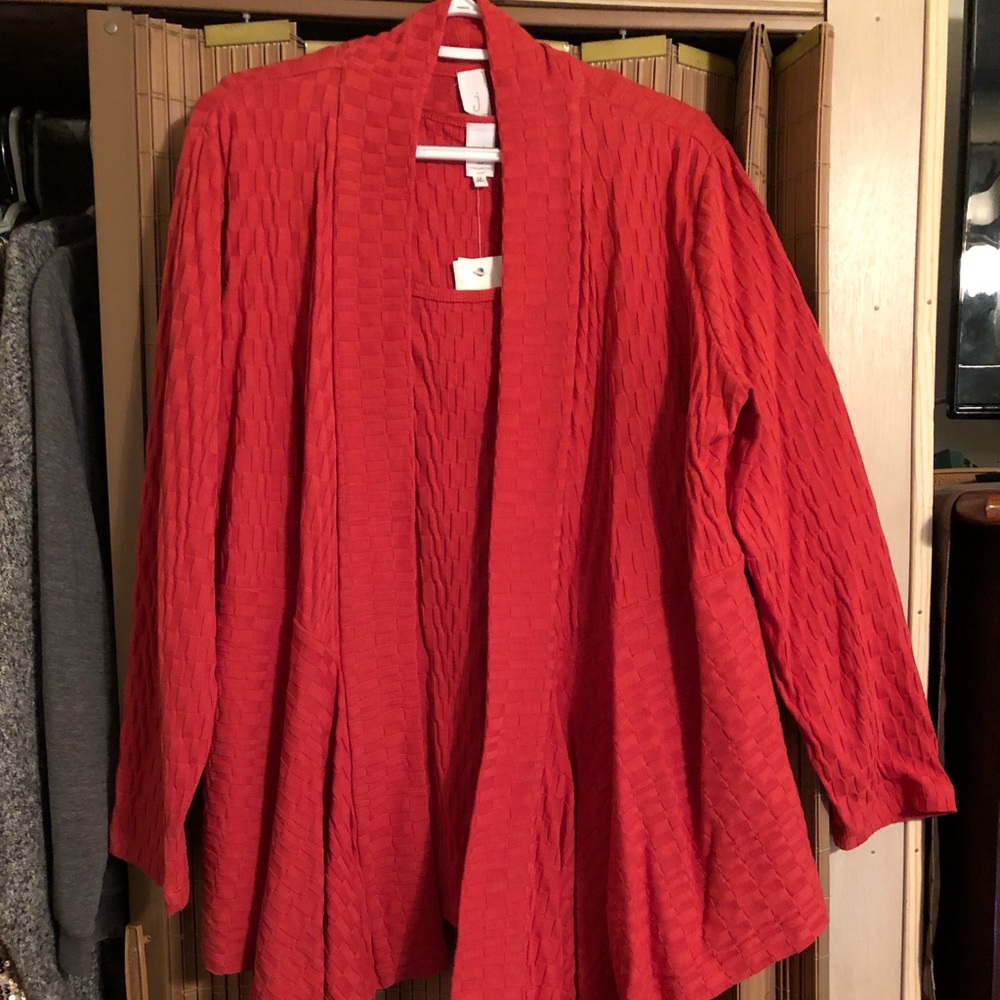 Jones New York cardigan and sleeveless shirt